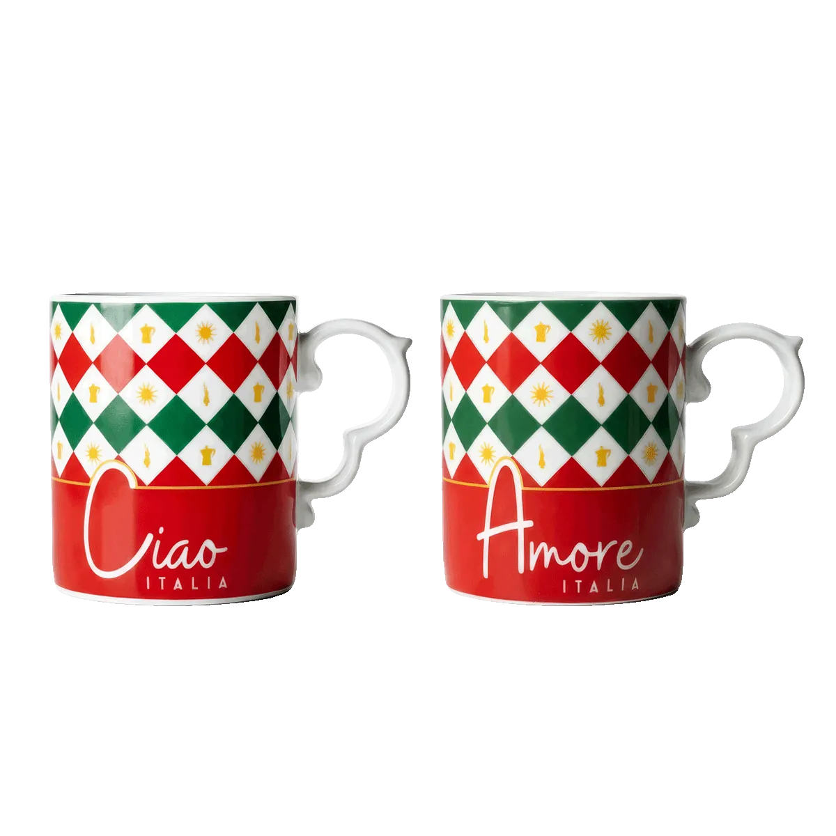 Набор чашек SET 2 MUGS Tricolore 300 мл (TRICOL03)