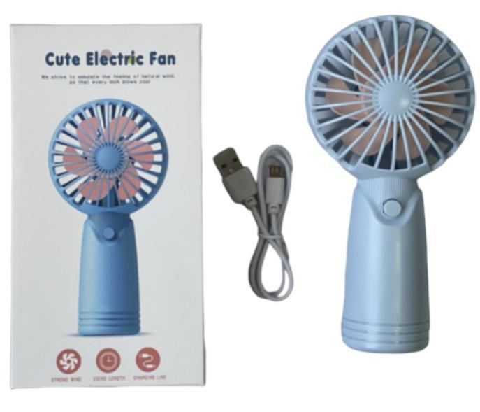 Вентилятор на аккумуляторе Cute Electric Fan AP 223 Голубой (18290444) - фото 3