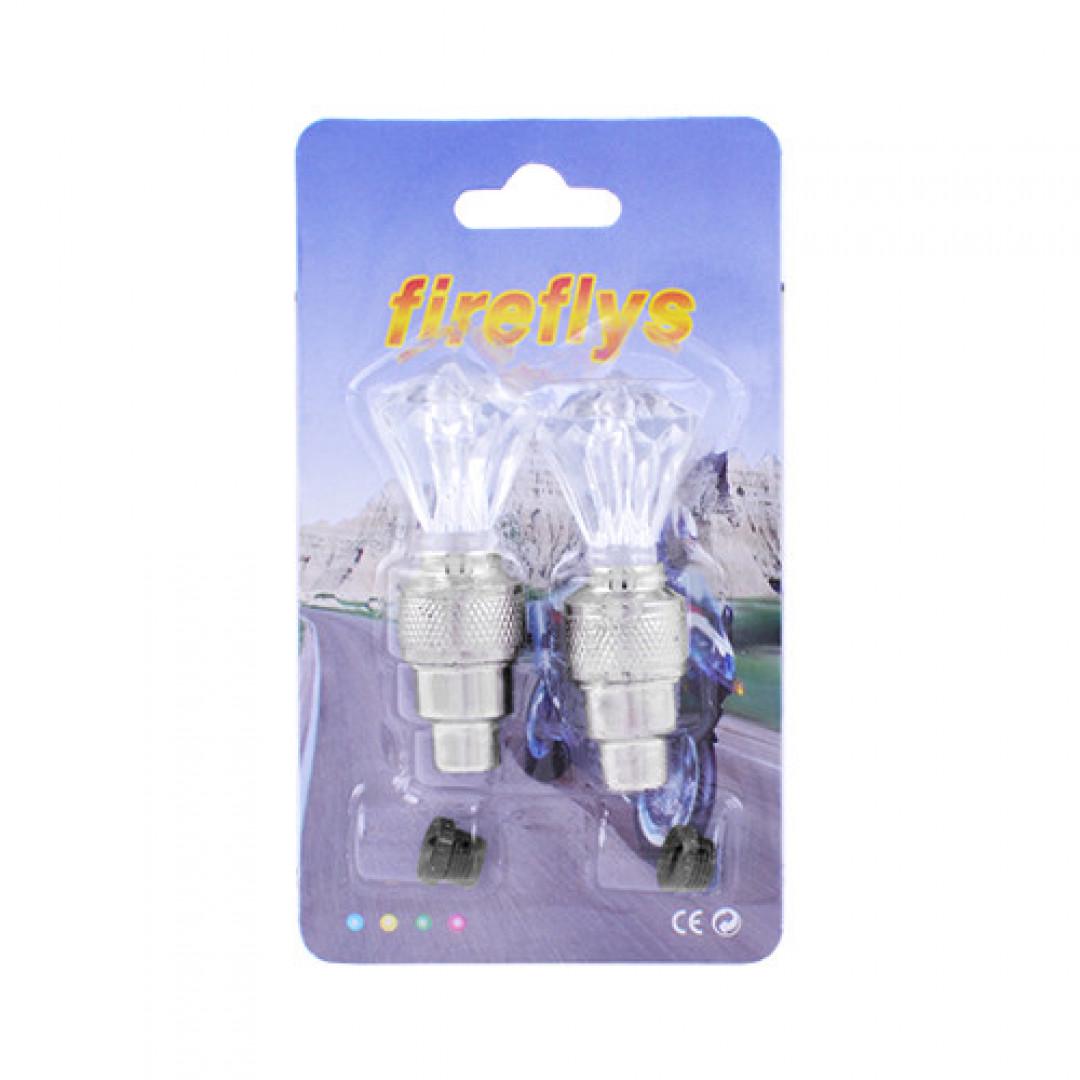 Велозолотник на ниппель Кристал 821-1LED 3xAG10 1 режим/5 цветов