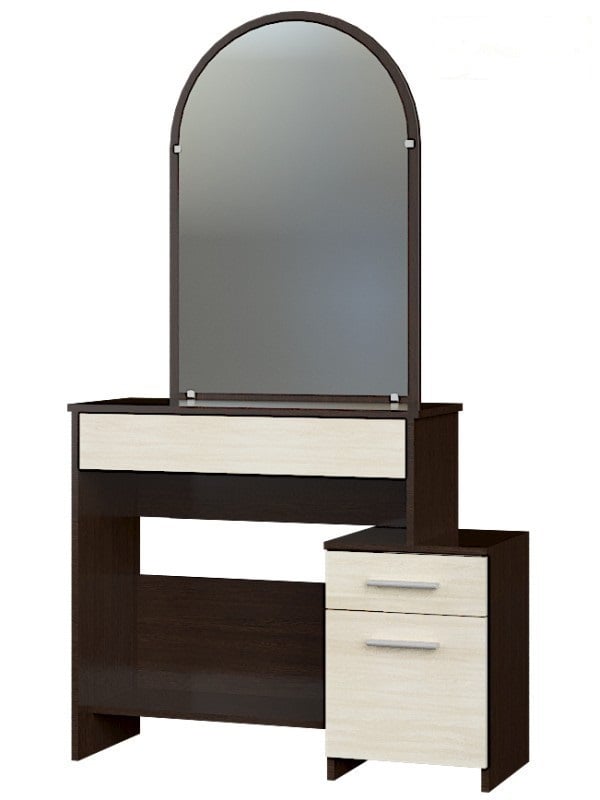 Комплект для спальні Еверест Трюмо-1 Венге/Дуб молочний (EVR-2459) - фото 1 Комплект для спальні Еверест Трюмо-1 Венге/Дуб молочний (EVR-2459) - фото 1