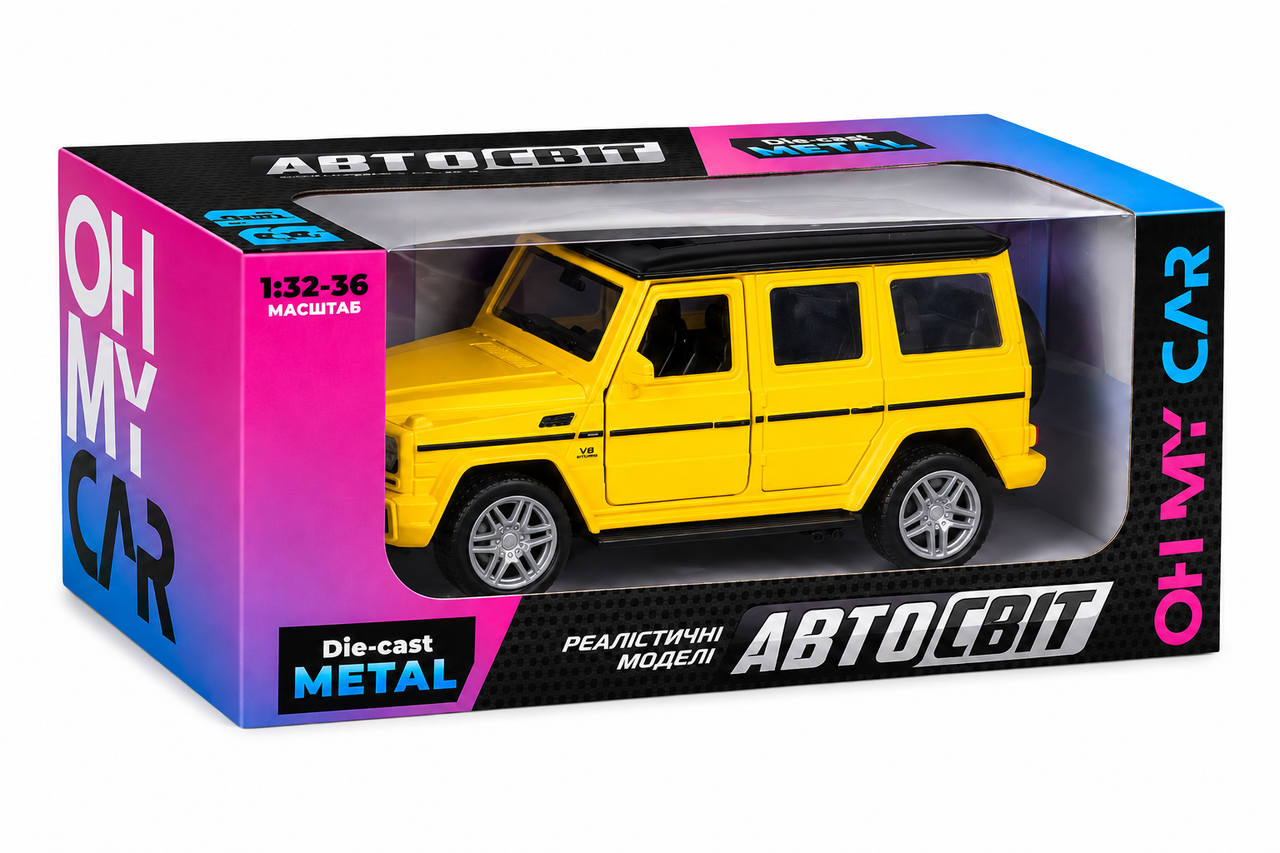 Машинка Автосвіт Mercedes-Benz G-Class AS-1892 металлическая инерционная 1:36 (35970874)