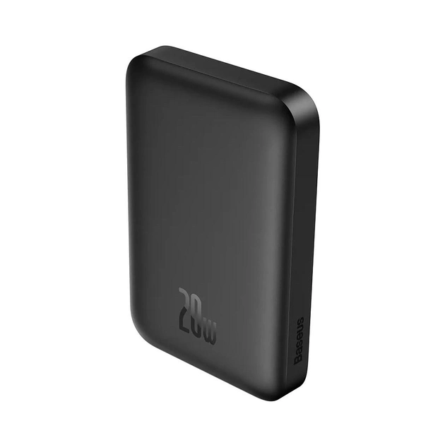 Портативна батарея Baseus Magnetic Wireless Charging 6000mAh 20 W Overseas Edition PPCX050001 Black (1974032273)