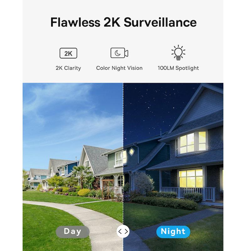 IP-камера відеоспостереження BASEUS Security B1 Outdoor Camera 2K White (S0SV002130) - фото 10 IP-камера відеоспостереження BASEUS Security B1 Outdoor Camera 2K White (S0SV002130) - фото 10