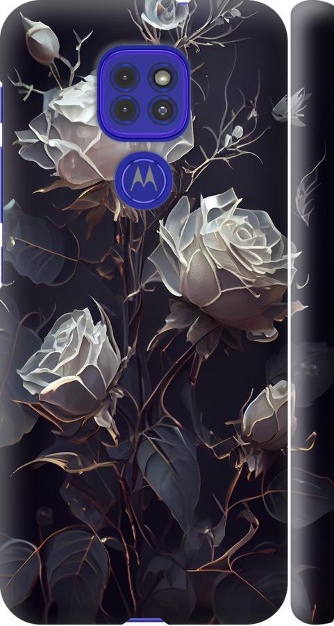 Чехол на Motorola G9 Play Розы 2 (5550m-2105-42517)