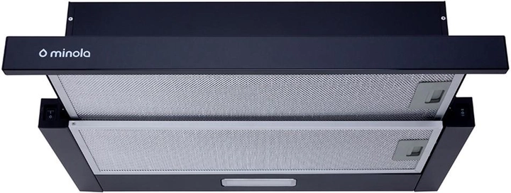 Витяжка Minola HTL 6214 BL 700 LED телескопічна (23352) Витяжка Minola HTL 6214 BL 700 LED телескопічна (23352)