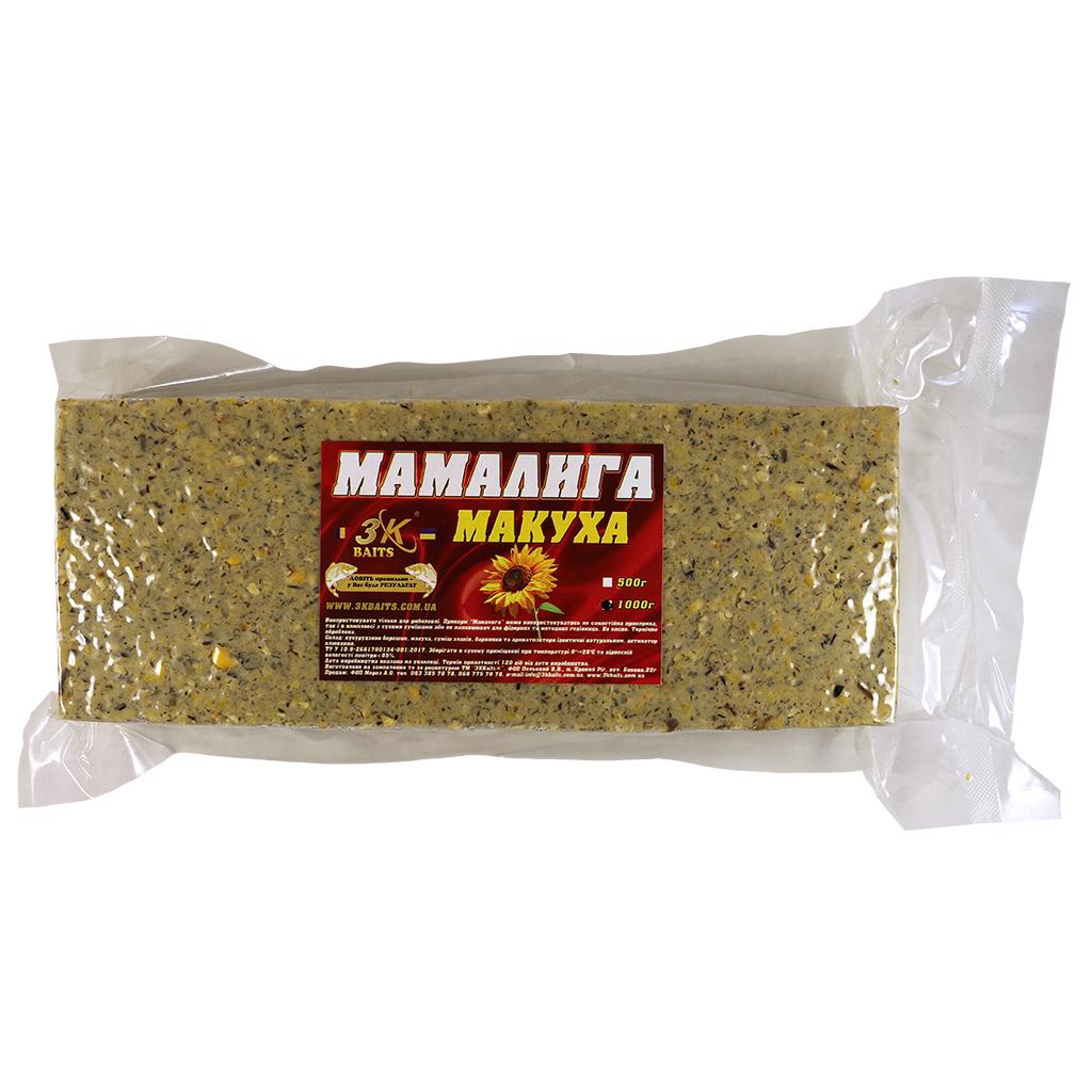 Прикорм 3KBaits Мамалига 1000 г Макуха (3KB1001)