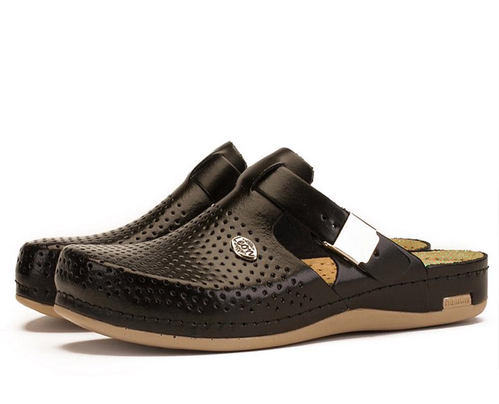 Женские сабо Leon 950 р. 40 Черный