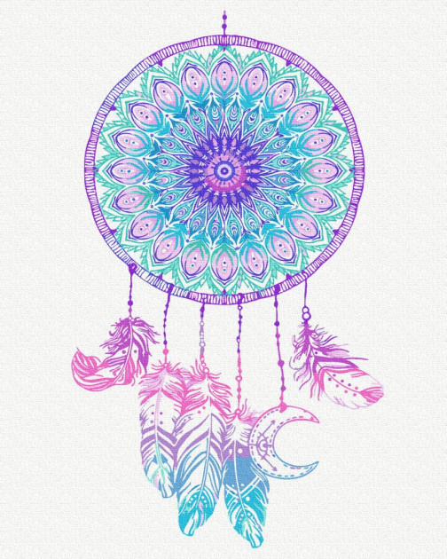 Картина по номерам Brushme Ловец снов (GX35304) Картина по номерам Brushme Ловец снов (GX35304)