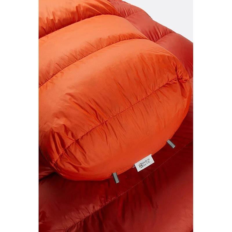 Спальный мешок Rab Alpine 600 -9°C 185 см Regular Left Zip Red Clay (RB QSD-29-RCY-REG-LZ) - фото 4 Спальный мешок Rab Alpine 600 -9°C 185 см Regular Left Zip Red Clay (RB QSD-29-RCY-REG-LZ) - фото 4
