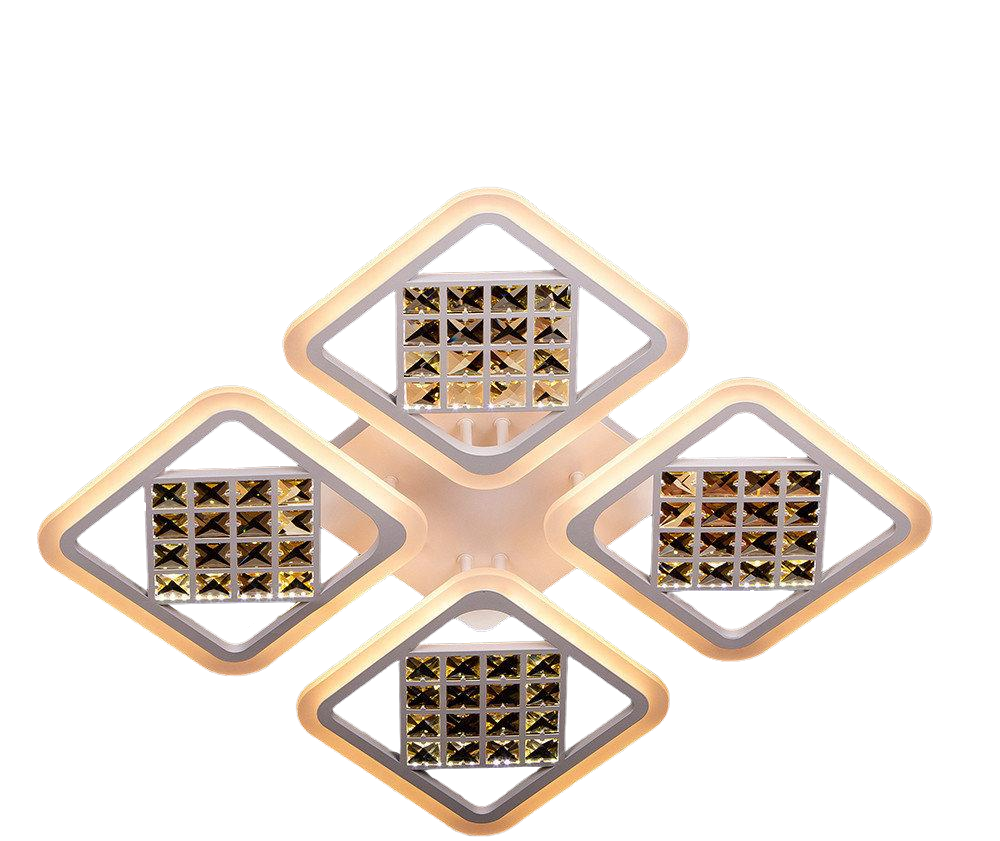 Люстра світлодіодна з пультом управління Свет SL-0555/4B WT Білий