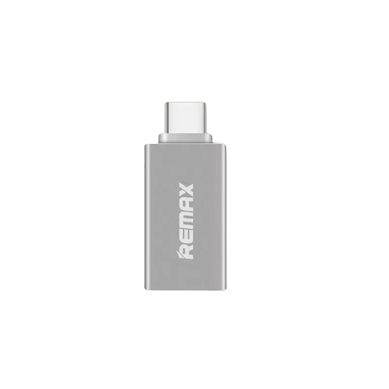 Переходник Remax RA-OTG1 Glance USB to Type-C Серебреный (2000700004672)