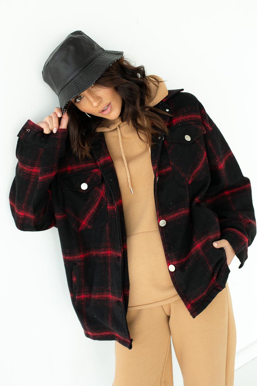 Сорочка жіноча Pickk-upp S Червоний (9498785) - фото 5