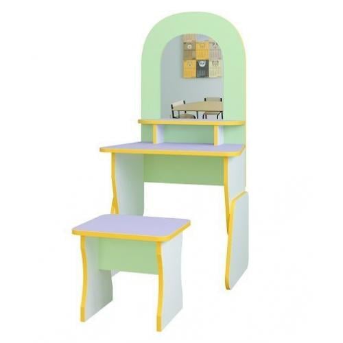 Дитяча ігрова стінка Перукарня Yellow/Green Water