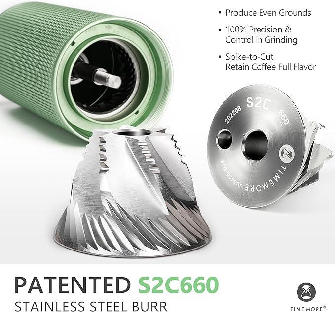Кофемолка Timemore C3 ESP Pro Green (2545431971) - фото 5