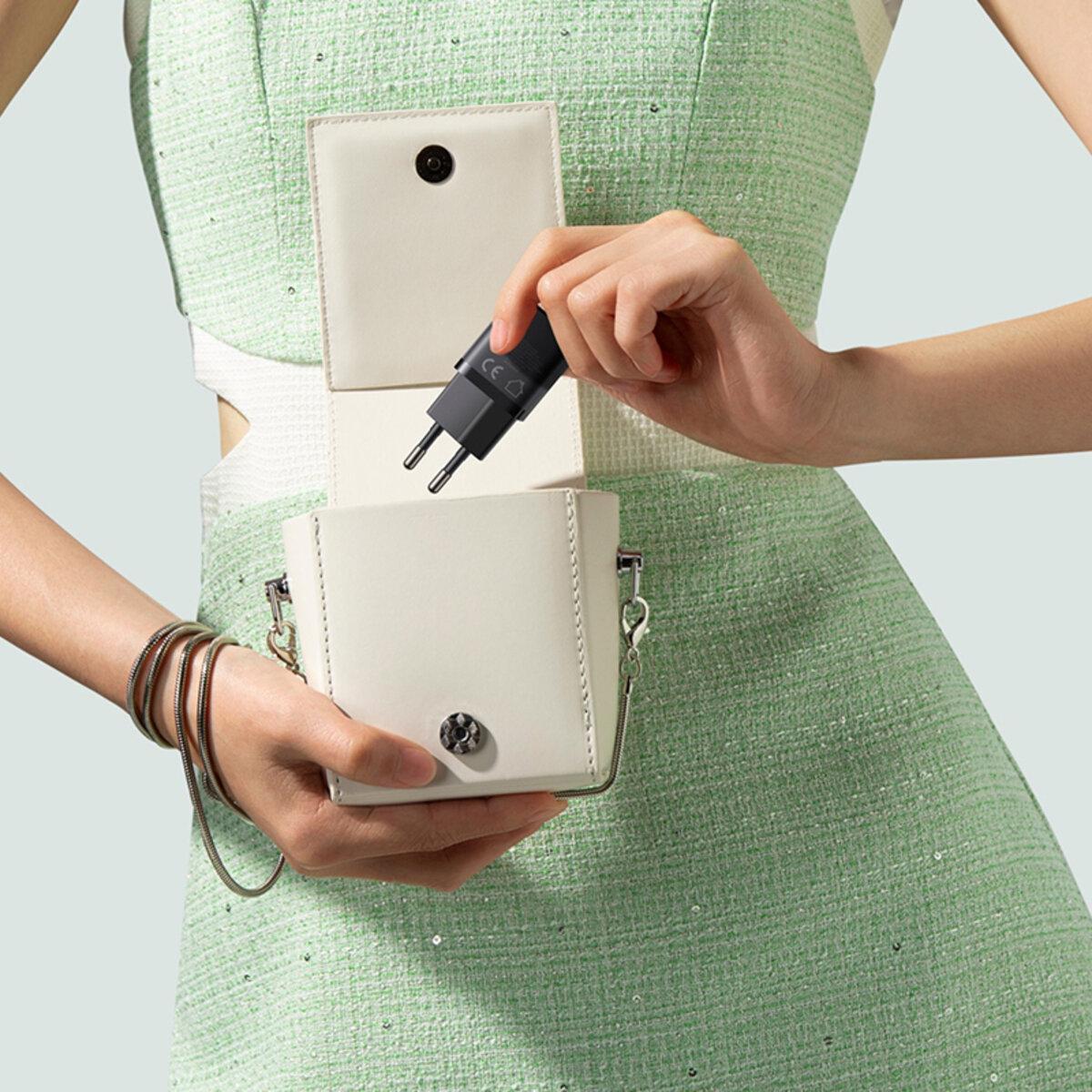 Зарядний пристрій BASEUS GaN5 Fast Charger mini 1xType-C 25W EU Black (P10110909113-00) - фото 7 Зарядний пристрій BASEUS GaN5 Fast Charger mini 1xType-C 25W EU Black (P10110909113-00) - фото 7