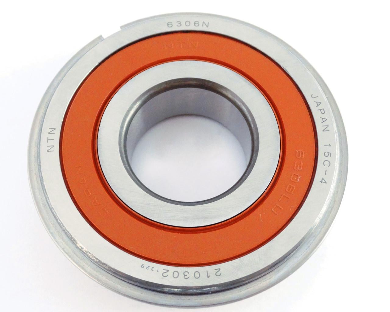 Підшипник NTN 6306 LLUNR з канавкою під стопорне кільце (p739)