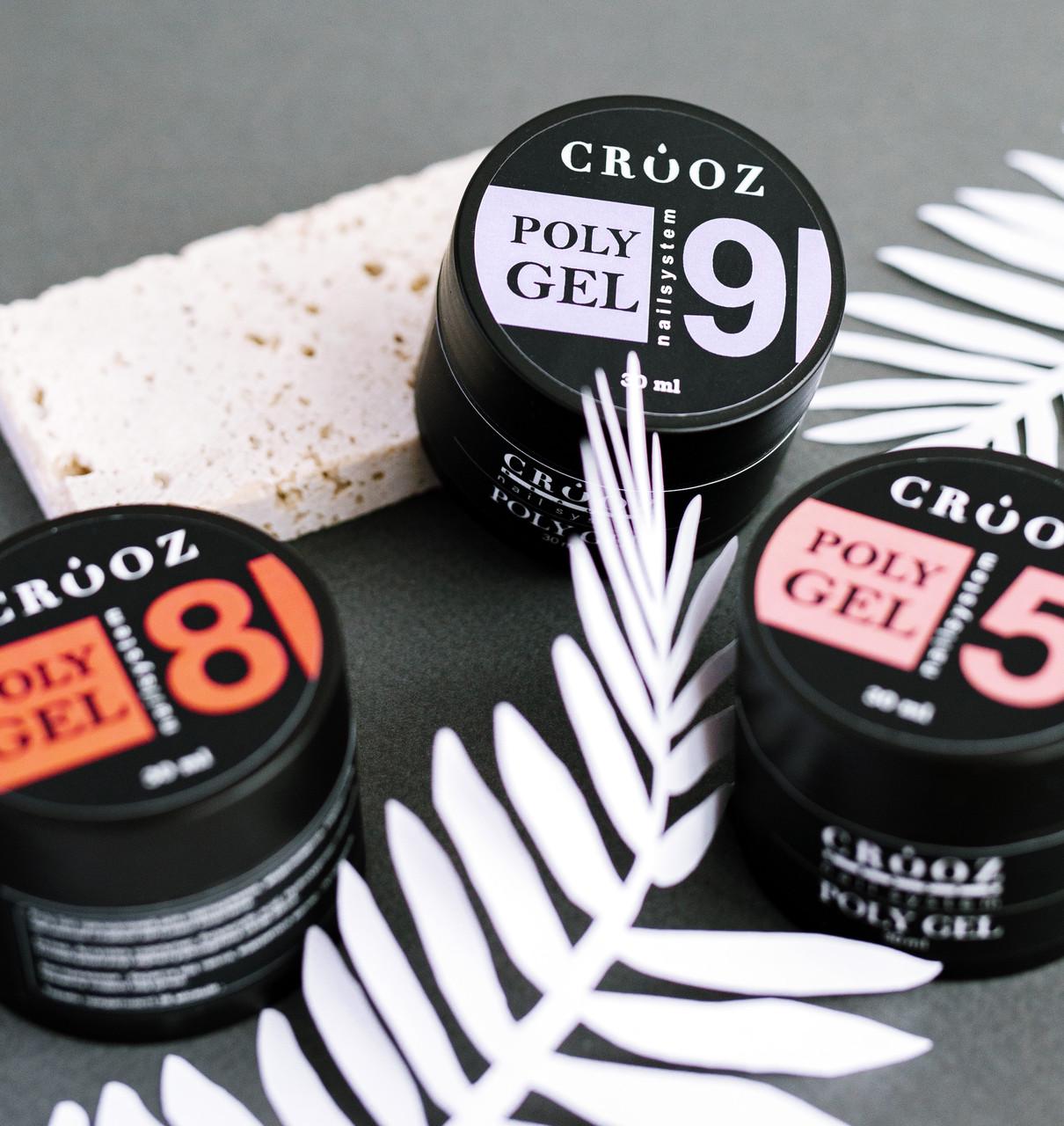 Полігель Crooz 30 мл №4 Молочно рожевий - фото 6 Полігель Crooz 30 мл №4 Молочно рожевий - фото 6