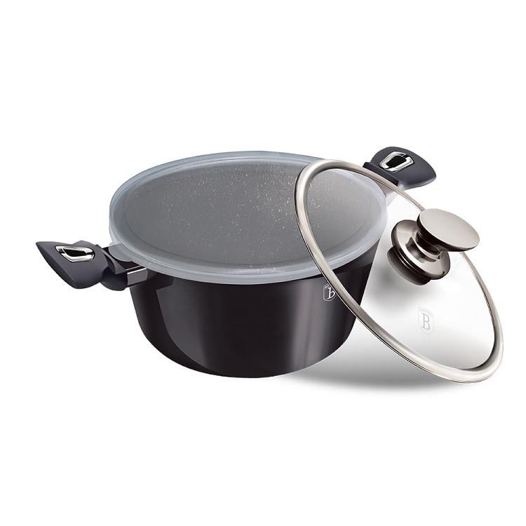 Каструля Berlinger Haus Metallic Line Carbon Pro Edition литий 24 см 4,1 л (28398822)