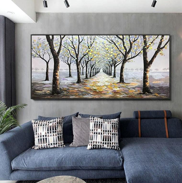 Картина на холсте ArtSale Пейзаж 50х100 см ntrl0033
