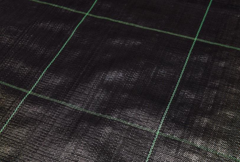 Агротканина проти бур'янів Bradas 100 г/м² сітка 25 см 1х100 м Чорний (ATGDBK10010100) - фото 2 Агротканина проти бур'янів Bradas 100 г/м² сітка 25 см 1х100 м Чорний (ATGDBK10010100) - фото 2