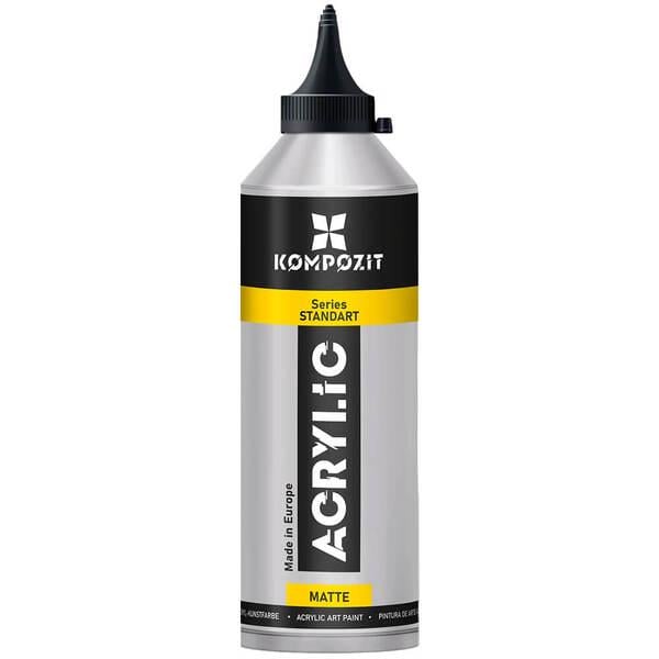 Акриловая краска ART Kompozit Standart 091 500 мл Серебряный (KT500091)