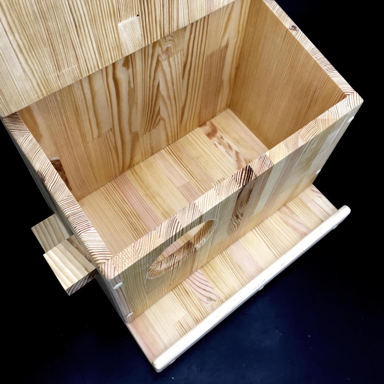 Домик для белок из дерева Кукуи Бланже (ДДБ-001601) - фото 4 Домик для белок из дерева Кукуи Бланже (ДДБ-001601) - фото 4