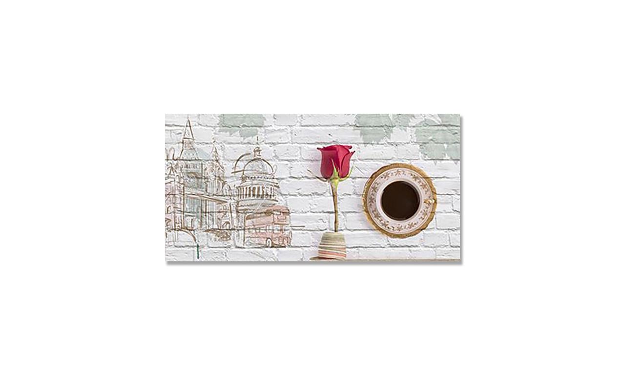 Наклейка виниловая на стол Zatarga Рим/Кирпичная кладка 600х1200 мм (1274515459)