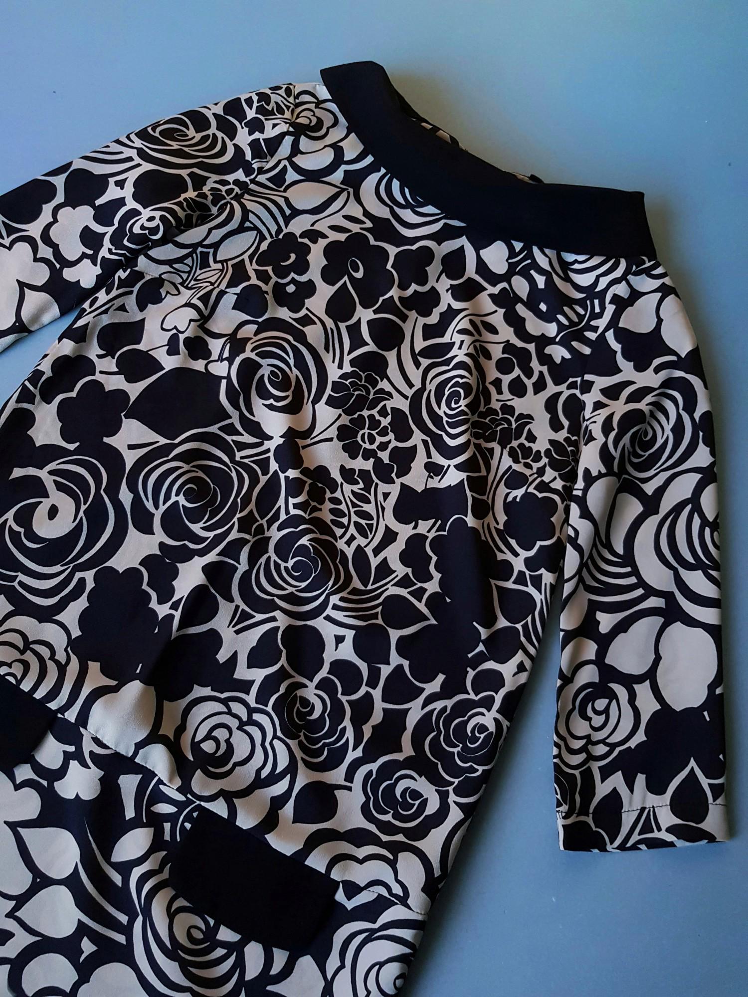 Туніка River Island 9219 M Чорний/Сірий (44) - фото 3