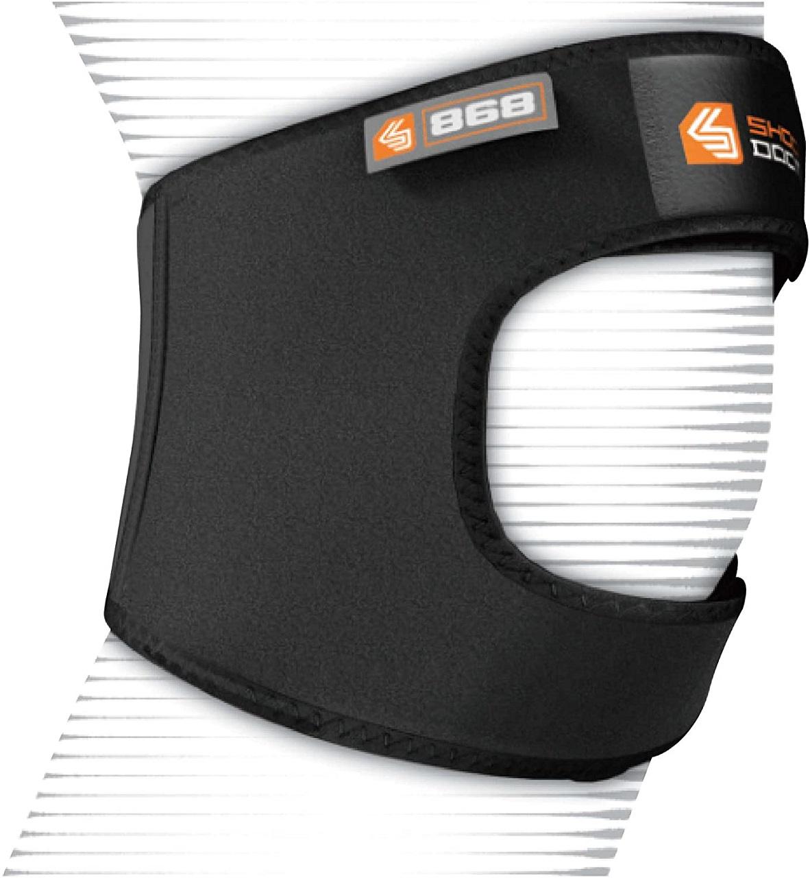 Фиксатор коленной чашечки Shock Doctor Dual Strap Knee Wrap