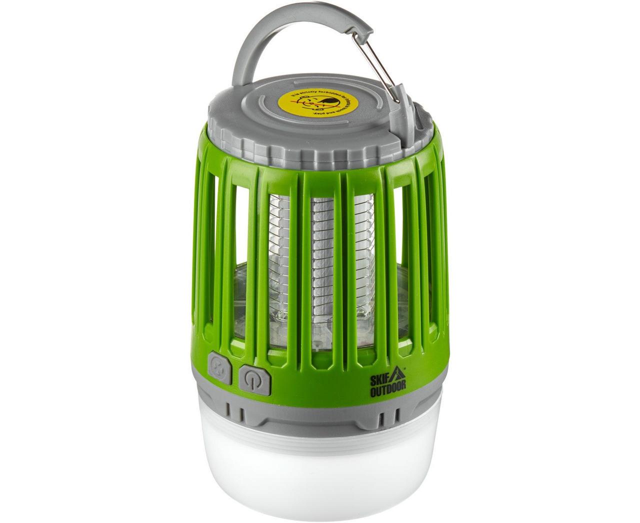 Ліхтар кемпінговий SKIF Outdoor Green Basket ц:green