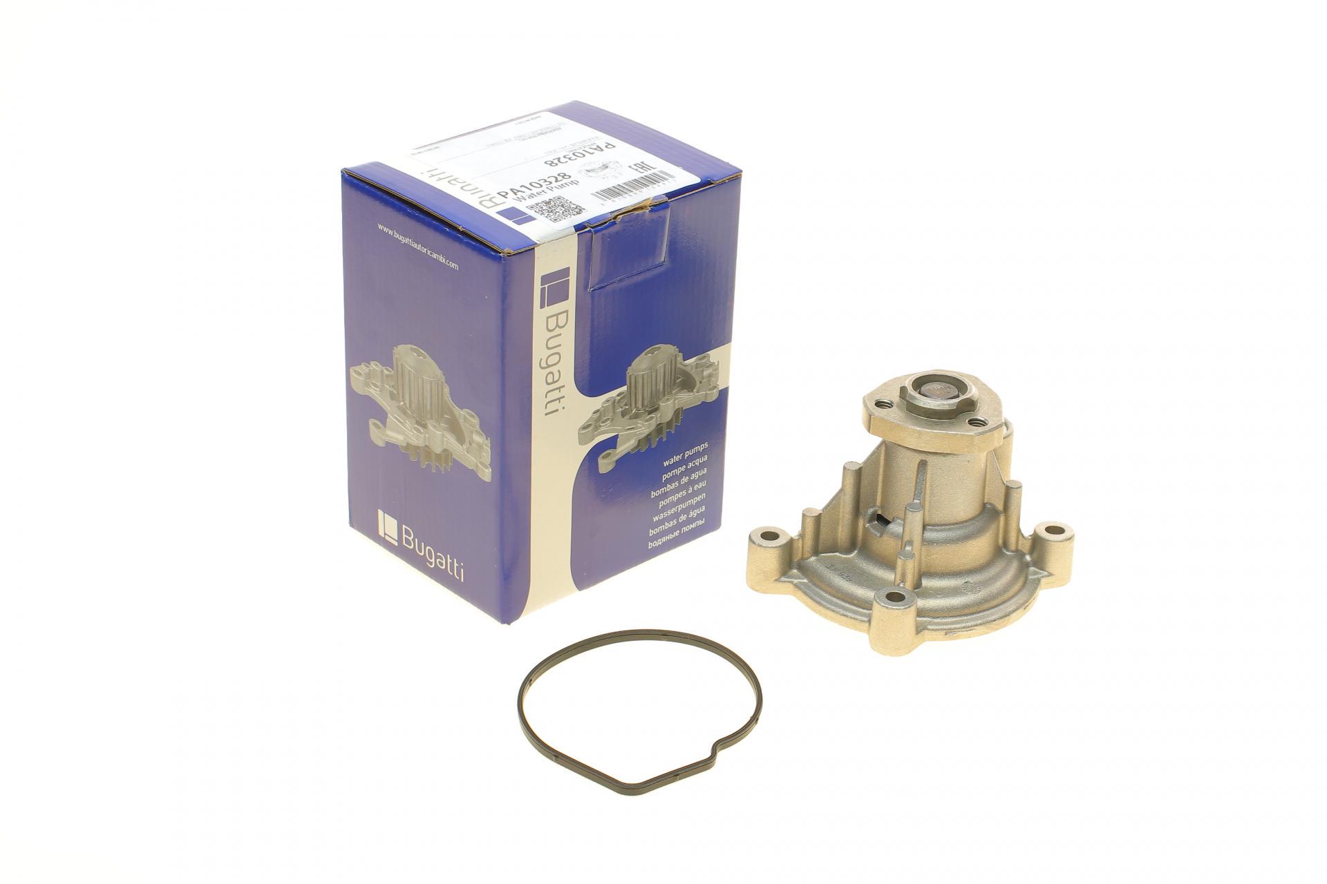 Насос воды Bugatti VW Golf V 1.4FSI 03-06/Polo V 1.4/1.4 16V/1.4FSI 02-12 B/B 7 лоп PA10328 (25589486)