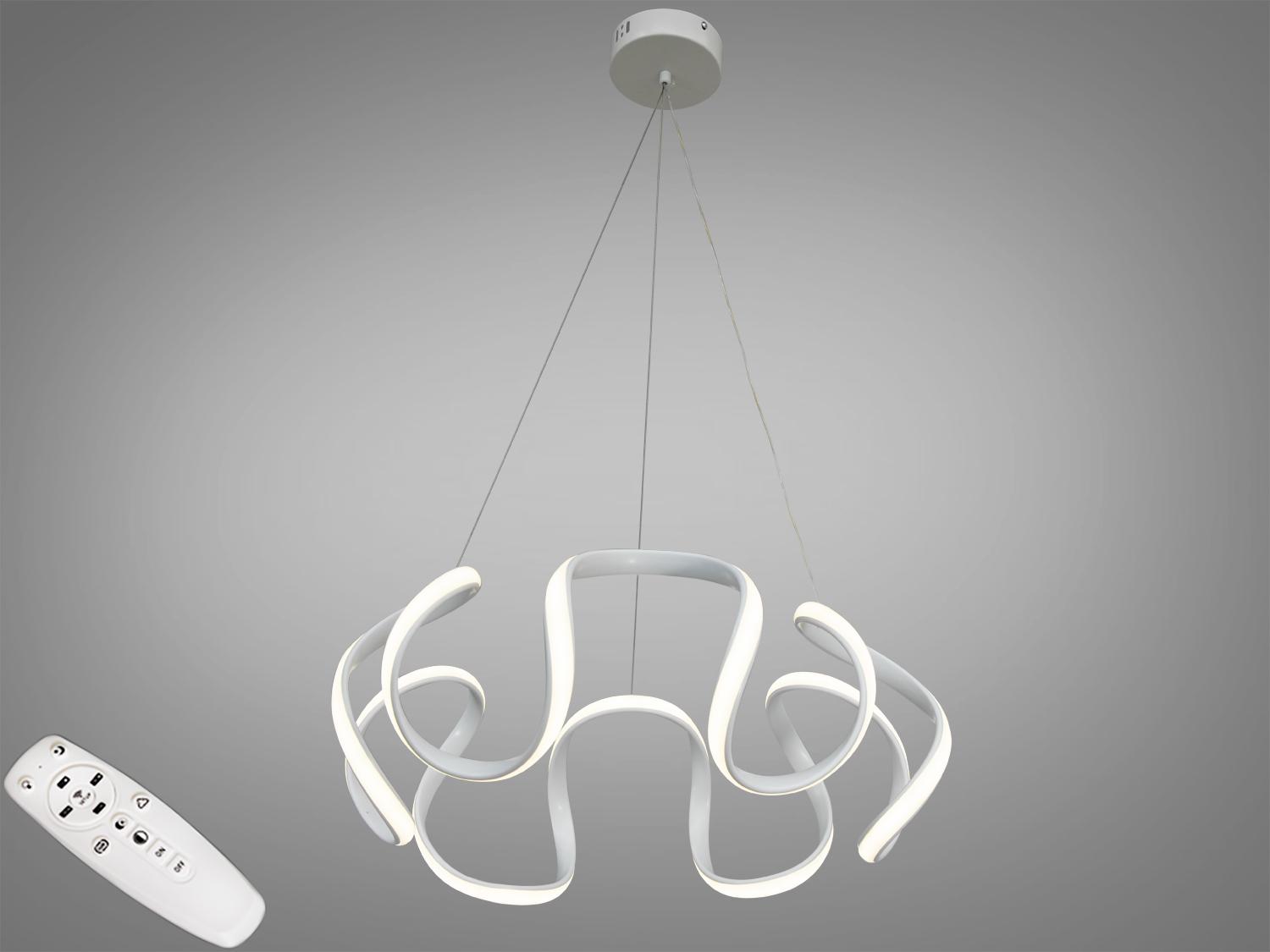 Люстра светодиодная 90 Вт Белый (6601WH)