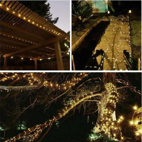 Гирлянда солнечная LED 15м/150 диодов/IP44/8 режимов для сада и террасы - фото 13 Гирлянда солнечная LED 15м/150 диодов/IP44/8 режимов для сада и террасы - фото 13