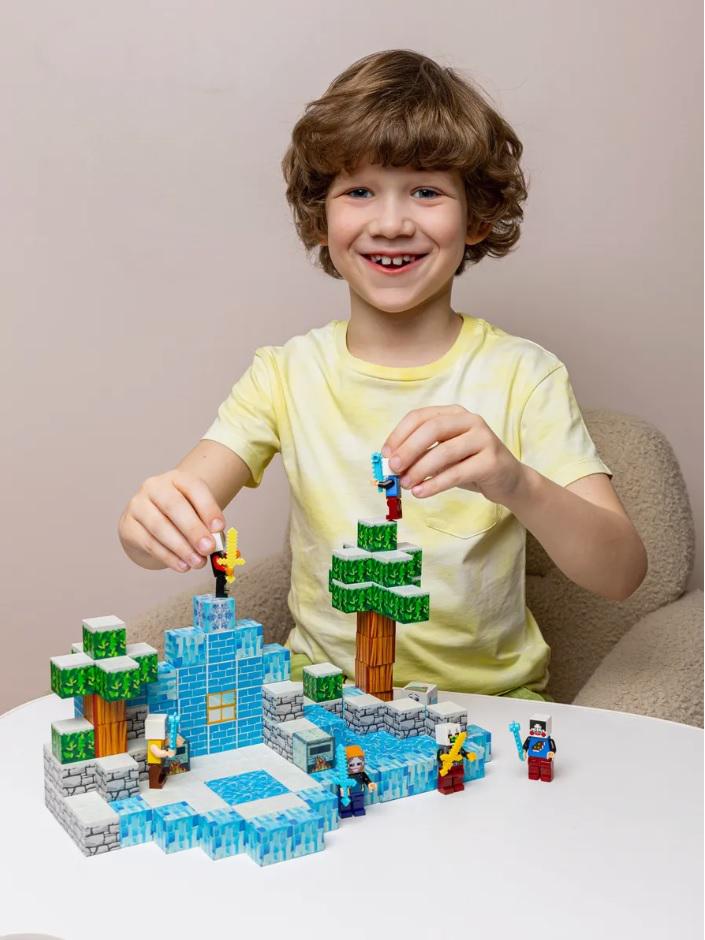 Конструктор магнітний Minecraft Princess Adventure Lava Island 145 деталей (28784552) - фото 3 Конструктор магнітний Minecraft Princess Adventure Lava Island 145 деталей (28784552) - фото 3