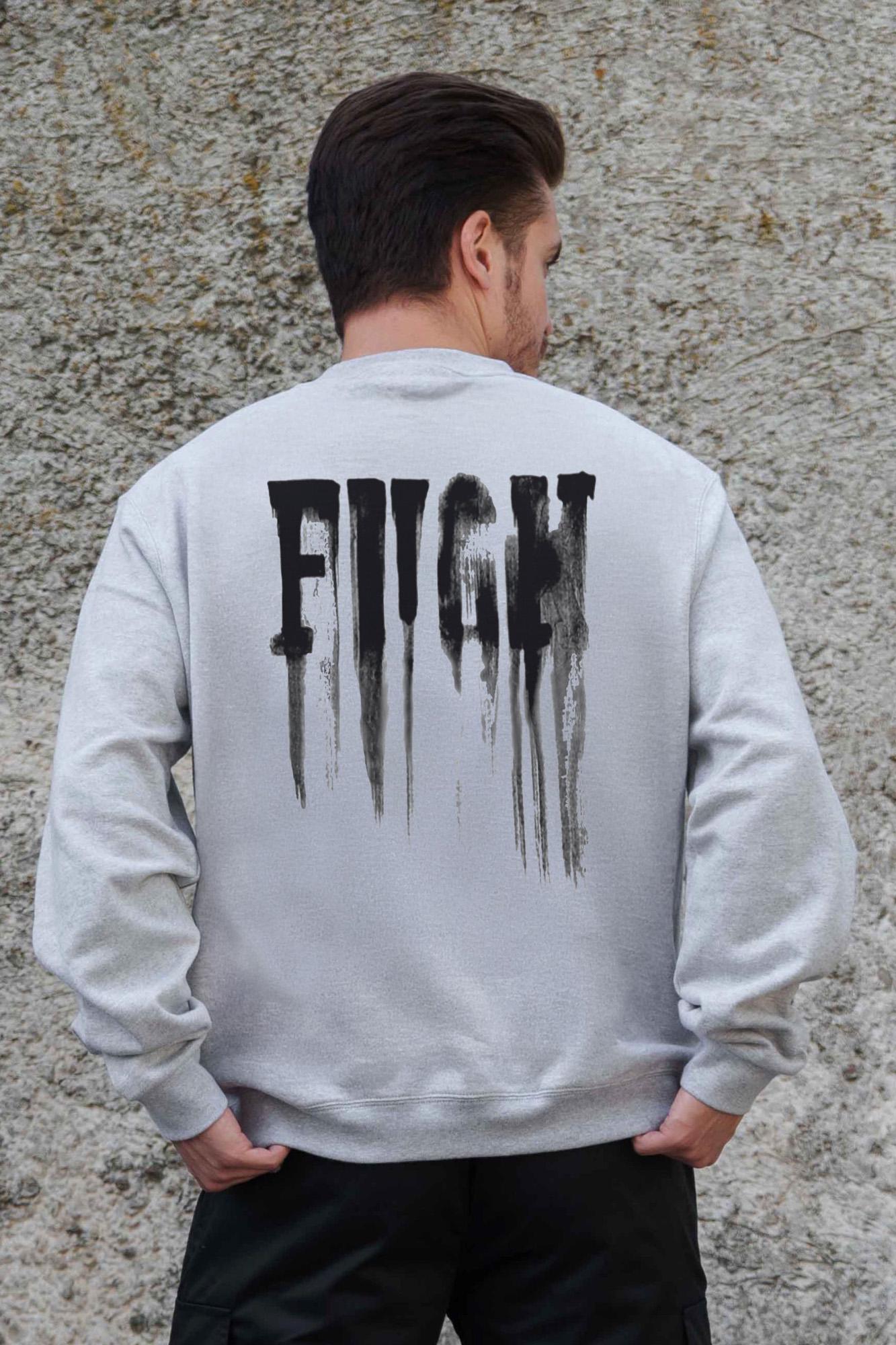 Свитшот оверсайз Without Fight 2XL/3XL Grey (2XL/3XL8055716)