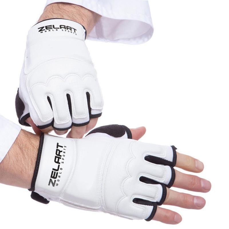 Перчатки для тхэквондо BO-2016 XS Белый (37429004)