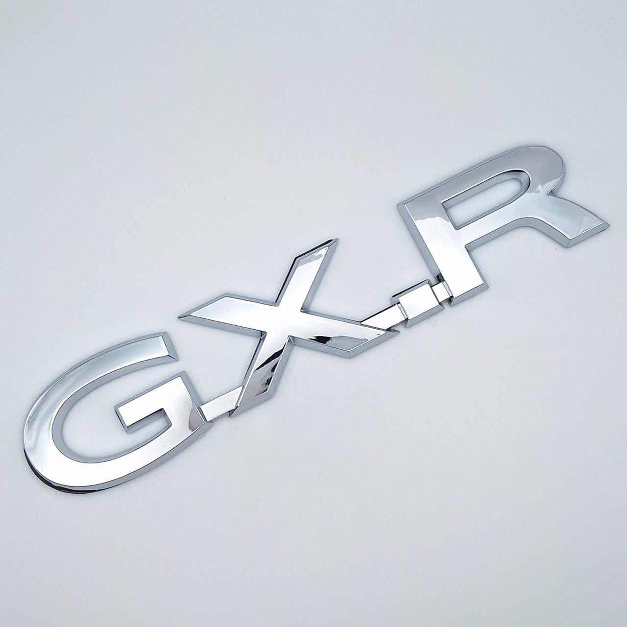 Эмблема надпись GX,R Toyota Land Cruiser ABS 15,5х3 см Хром глянцевый (2457875677)