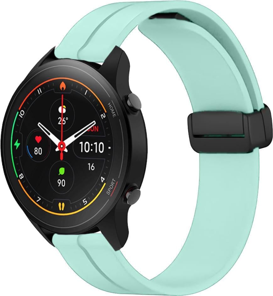 Ремешок силиконовый Rysta для Xiaomi Mi Watch Turquoise (41887-32)