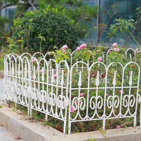 Заборчик декоративный для клумб и газона M00588-1 3 секции пластик - фото 2