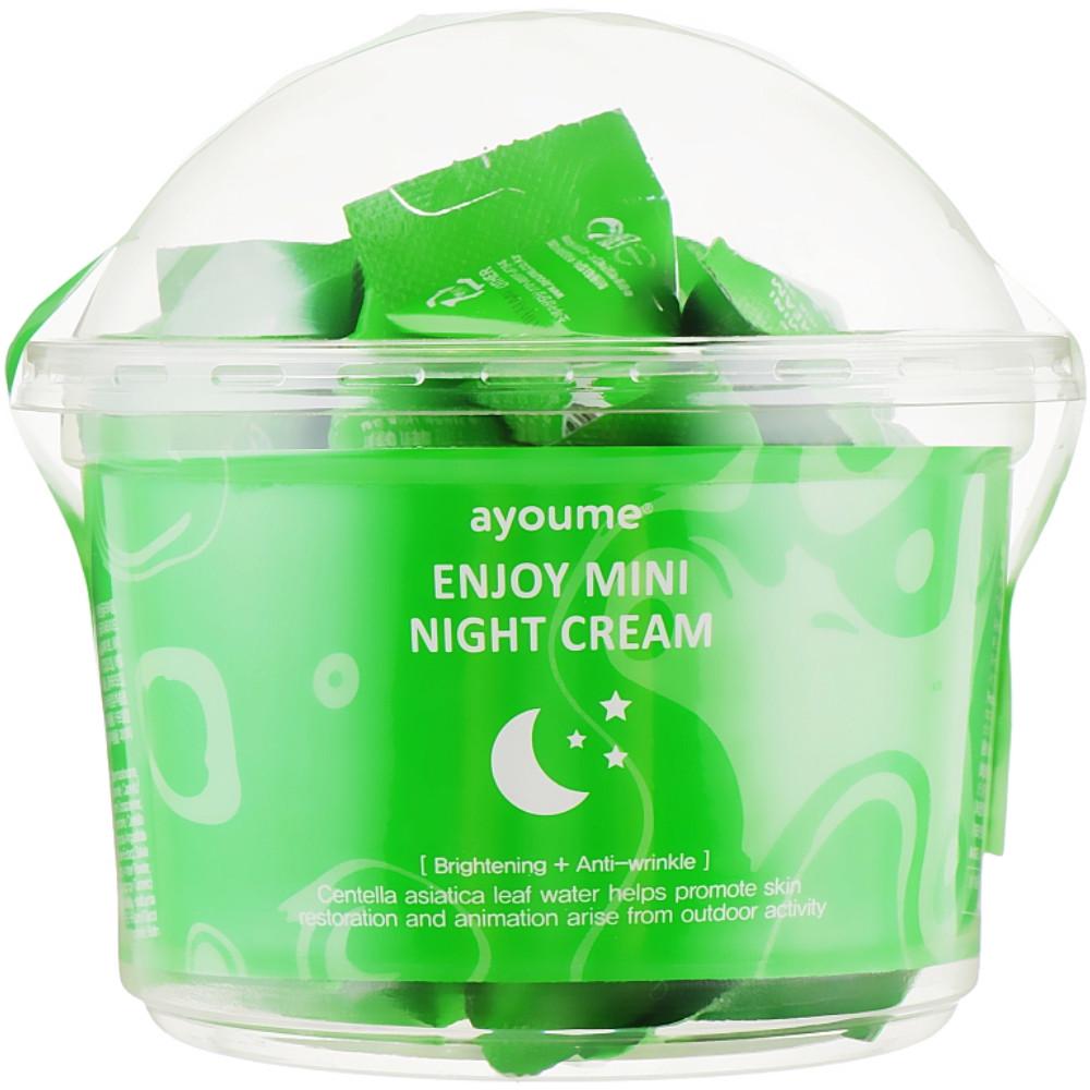 Крем нічний омолоджуючий Ayoume Enjoy Mini Night Cream 3 г (8809534252235) - фото 3