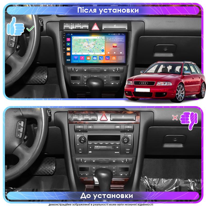 Автомагнитола штатная Lesko CarPlay/4G/Wi-Fi/GPS для Audi RS 6 I C5 2002-2006 IPS 2/32Gb 9" (1834722119) - фото 3