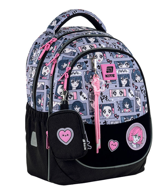 Школьный рюкзак KITE Education Anime Girl K25-700M-1 (4063276193476)