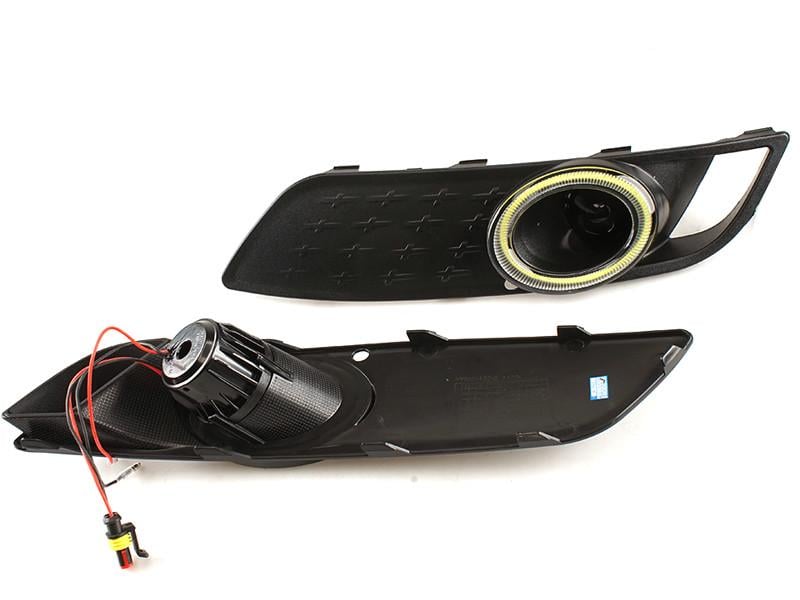 Фары дополнительные Dlaa Hyundai Venue 2019 LED 12 V 4 W+DRL 3 W FOG+DRL проводка (HY-2501-LED 2 в 1)