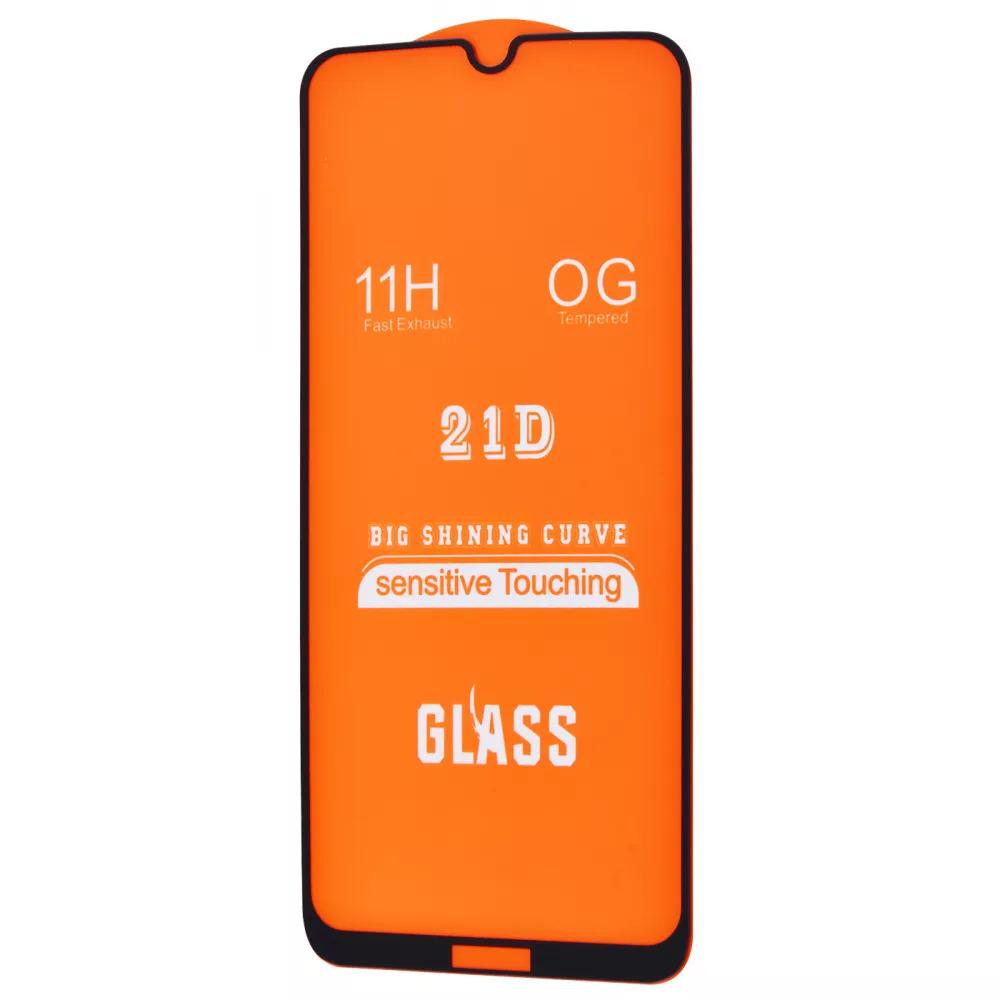 Защитное стекло 9H Colour Full Glue для Xiaomi Redmi Note 8/Note 8 2021 без упаковки Black (fac698ce)