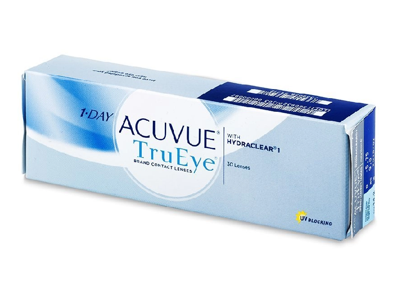 Контактні лінзи 1-Day Acuvue tru eye щоденні 30 шт.