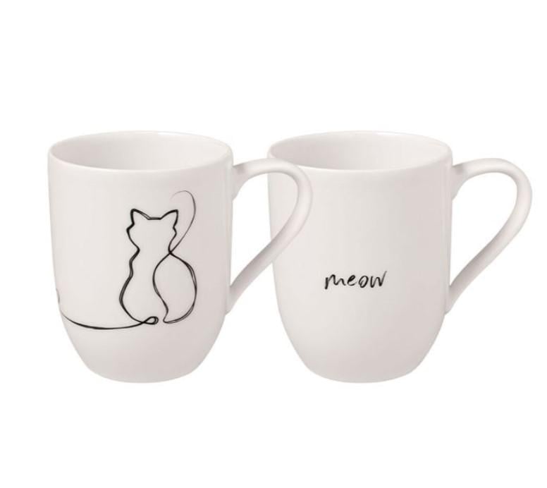 Набор чашек Villeroy & Boch Statement Cat 2 шт. 280 мл (1016218409)