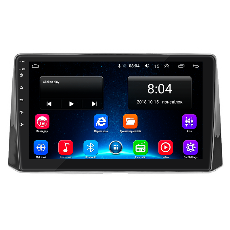 Автомагнитола штатная Lesko для TOYOta Corolla XII E210 2018-2025 10" 2/32Gb Wi-Fi GPS Base 1662_MOB