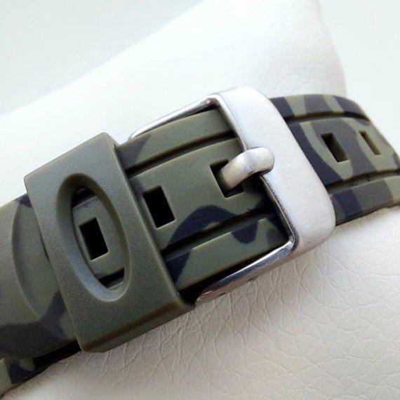 Годинник наручний водостійкий чоловічий Skmei Kids KamoGreen Хакі (105-96-1313) - фото 4