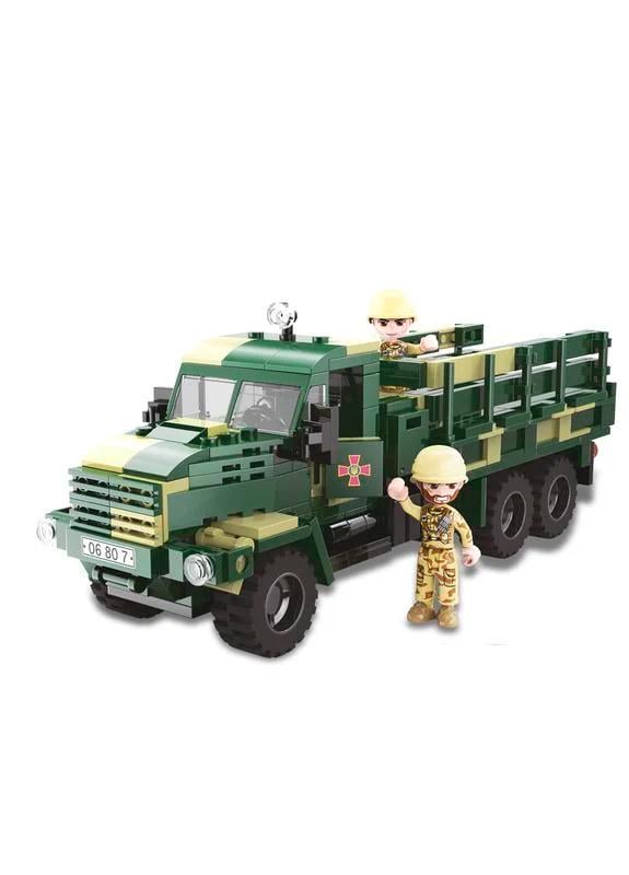 Конструктор Limo Toy KB 195 ВСУ военный грузовик 473 деталей (404672)