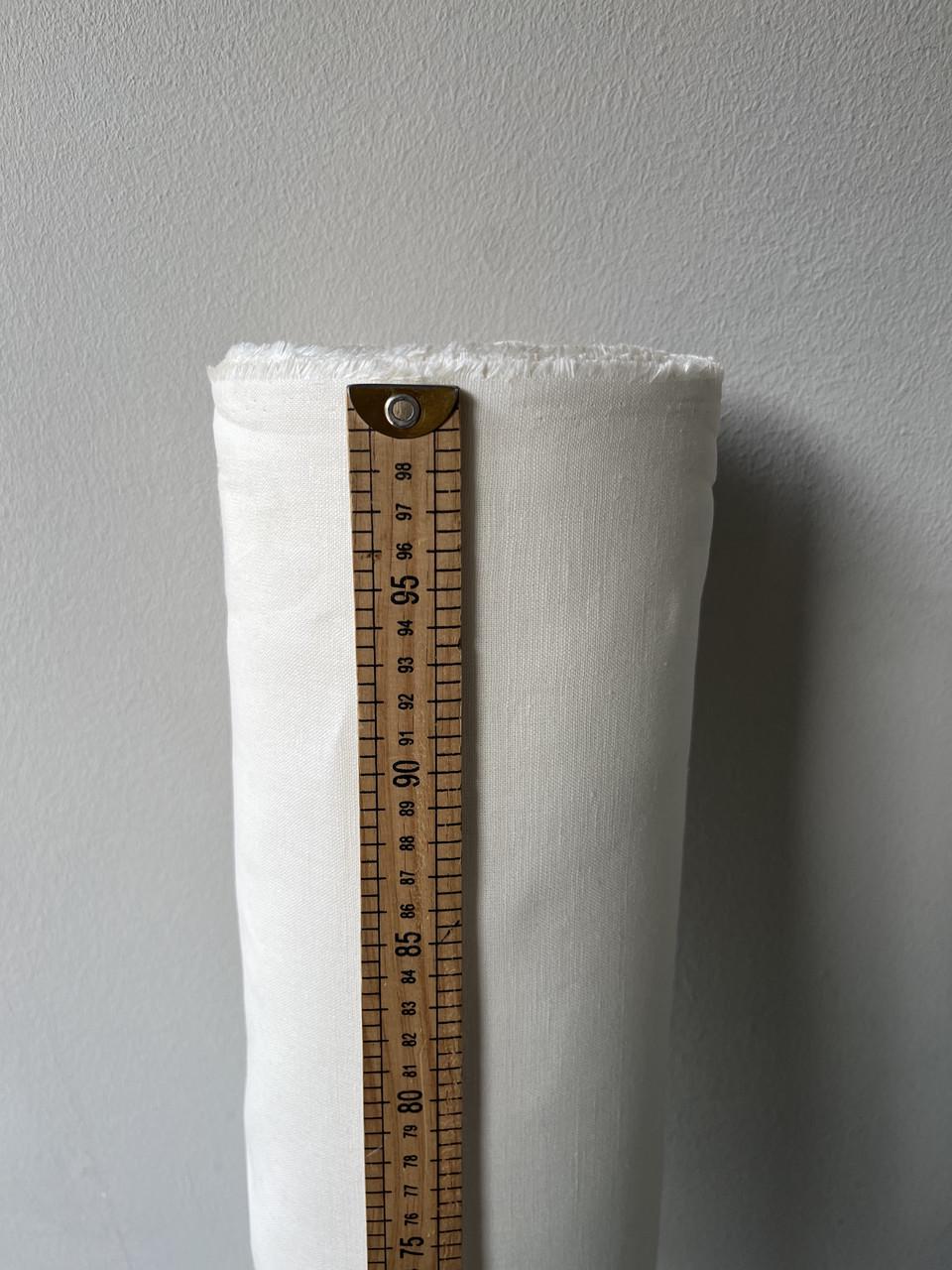 Тканина LINEN PLUS 52% льону та 48% бавовни 143 см 1403 Молочний - фото 4 Тканина LINEN PLUS 52% льону та 48% бавовни 143 см 1403 Молочний - фото 4